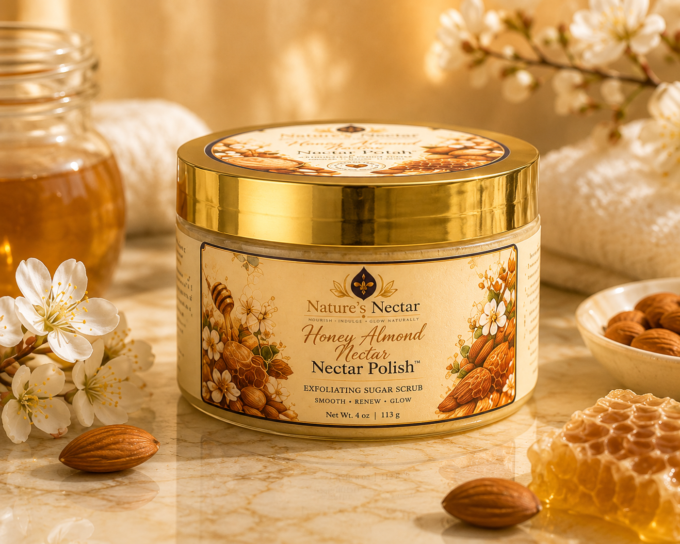 Honey Almond Nectar Polish