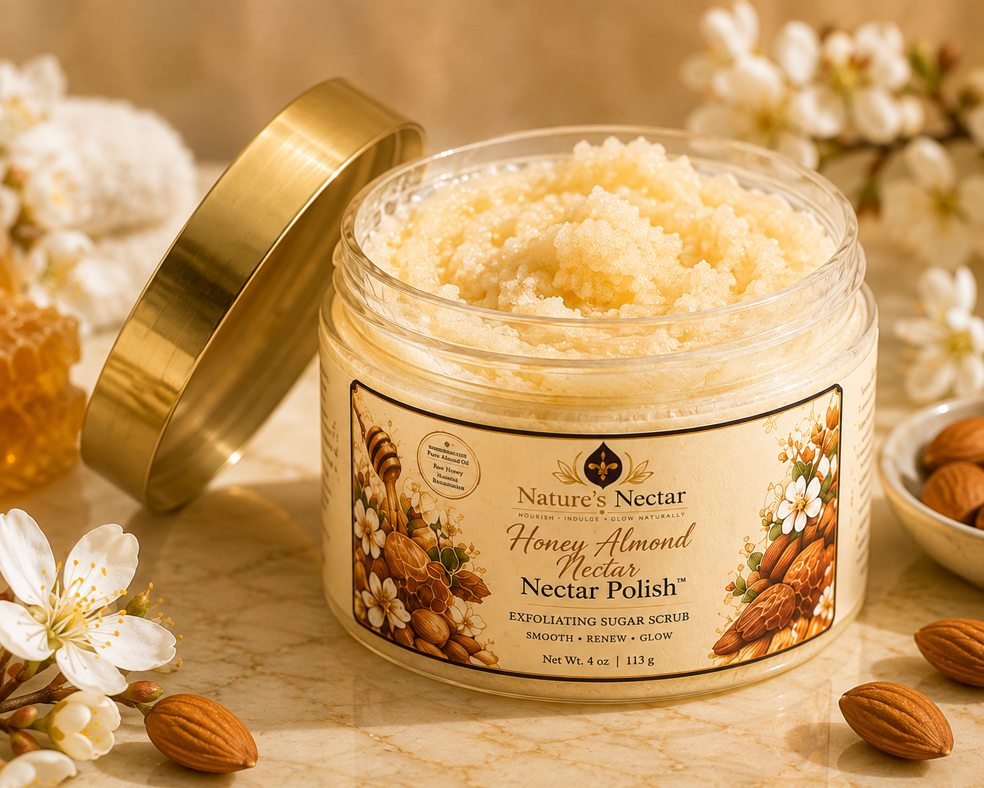Honey Almond Nectar Polish